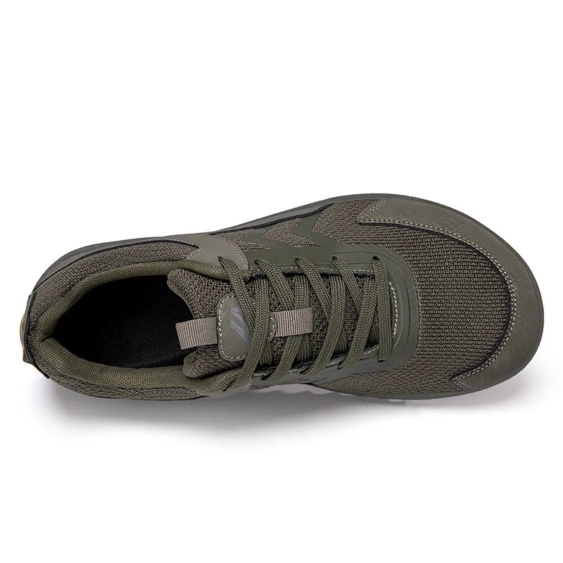 Wide Barefoot Shoes for Men Outdoor Trail Running Minimalist Walking Shoes Lightweight and Breathable