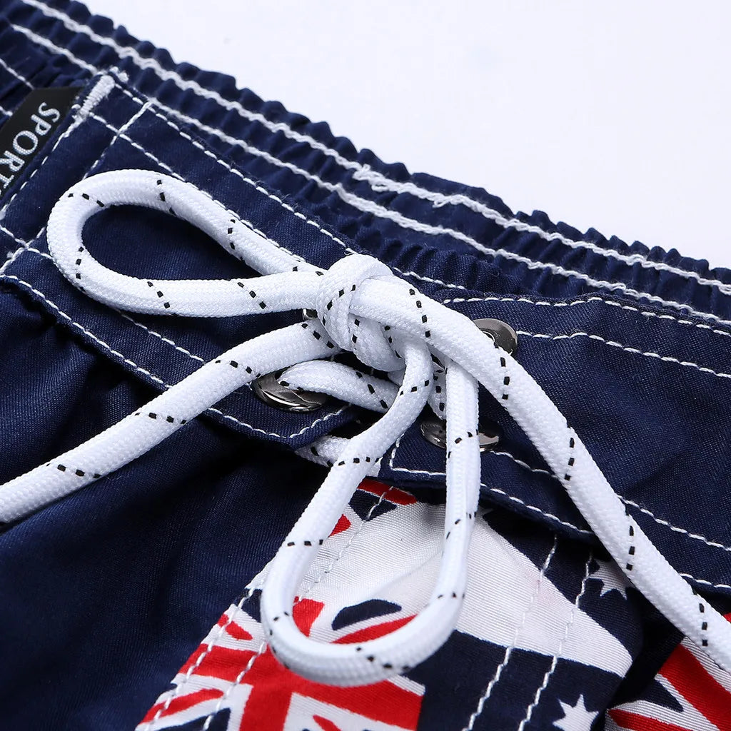 Kids Independence Day Beach Pants Quick Dry Surf Pants Casual Fives 2025 News Swimwear Trunks Boy Kid Swimsuit Vacation Shorts