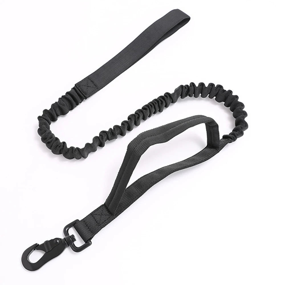Big Dog Harness Vest Breathable Easy Handle Tactics Dog Collar Medium Strong Nylon Elastic Pet Dog Leash