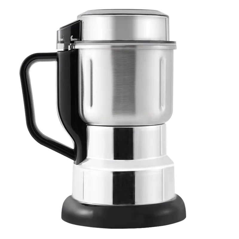 500ml Electric Grinder:Ultra-Fine Powder for Grains/Herbs/Spices | Stainless Steel Multi-Purpose Mill | Compact, Fast&Easy-Clean