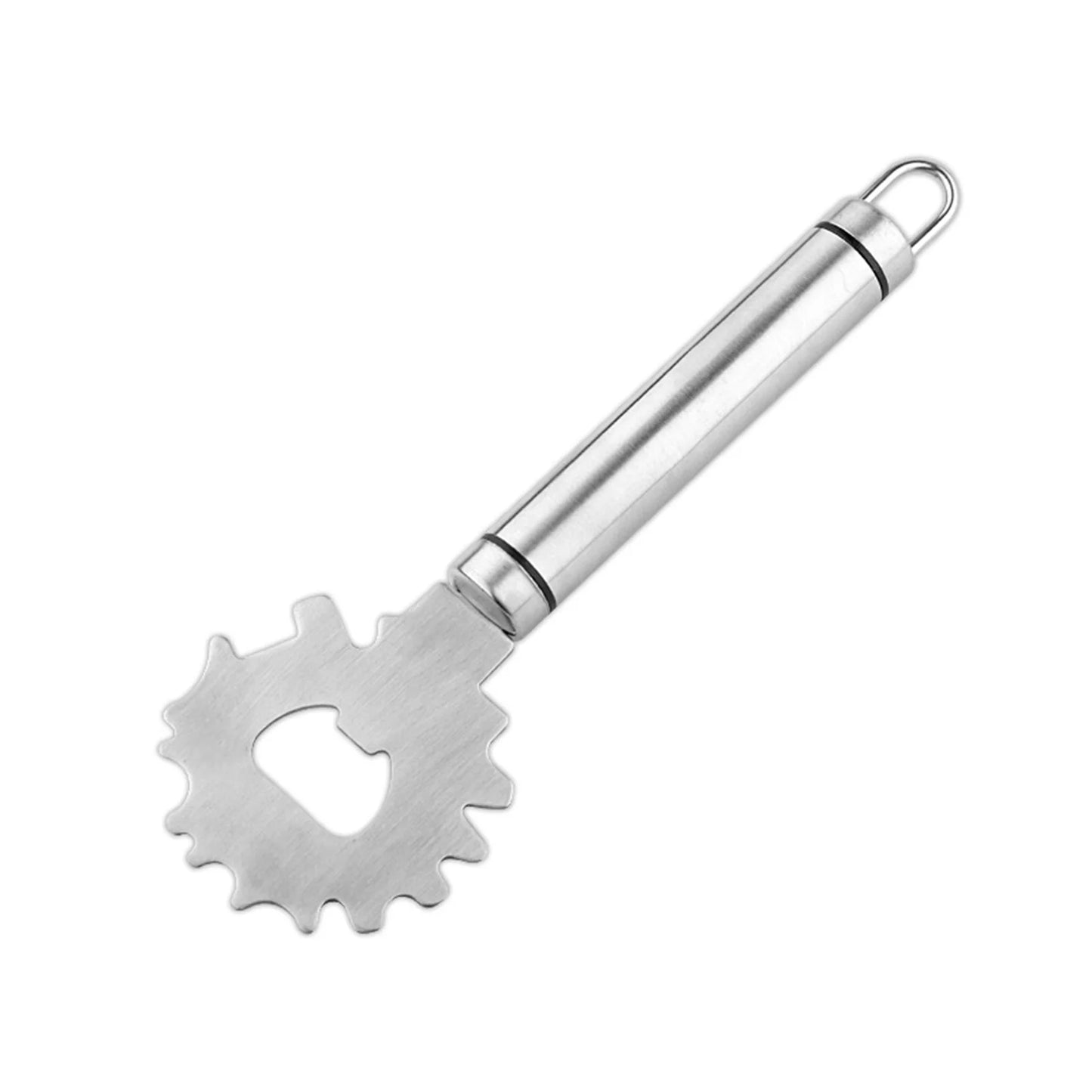 Stainless Steel Grill Cleaning Scraper Handheld BBQ Net Cleaner With Bottle Opener Kitchen Accessories For Barbecue Outdoor