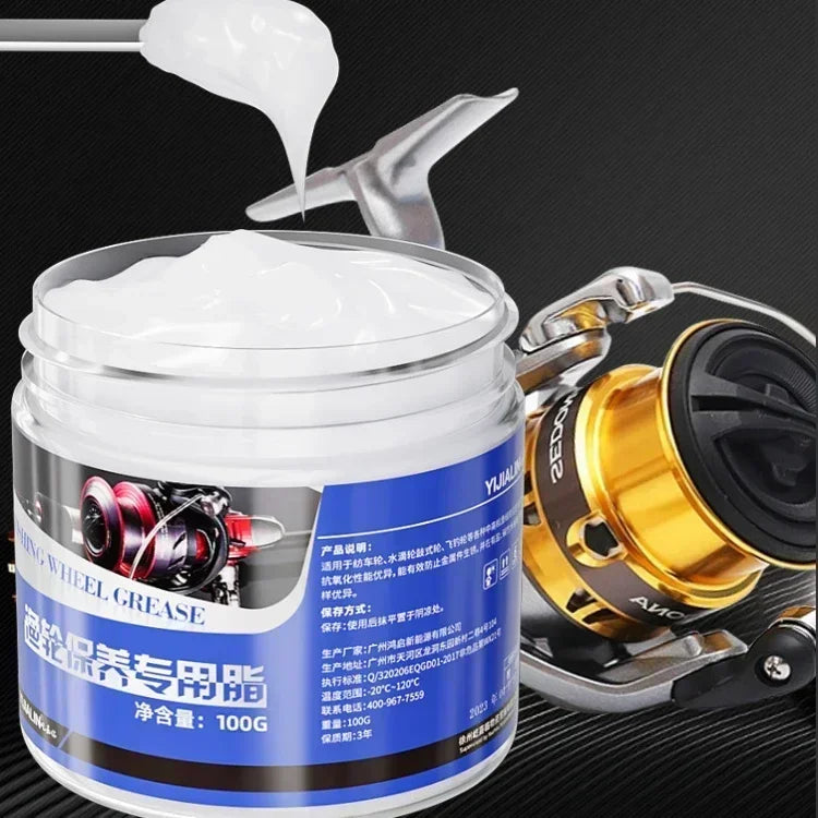 Fishing Reel Grease Kit Grease 100g Fishing Reel Oil Effective Care Accessories Fishing Reel Lubricant