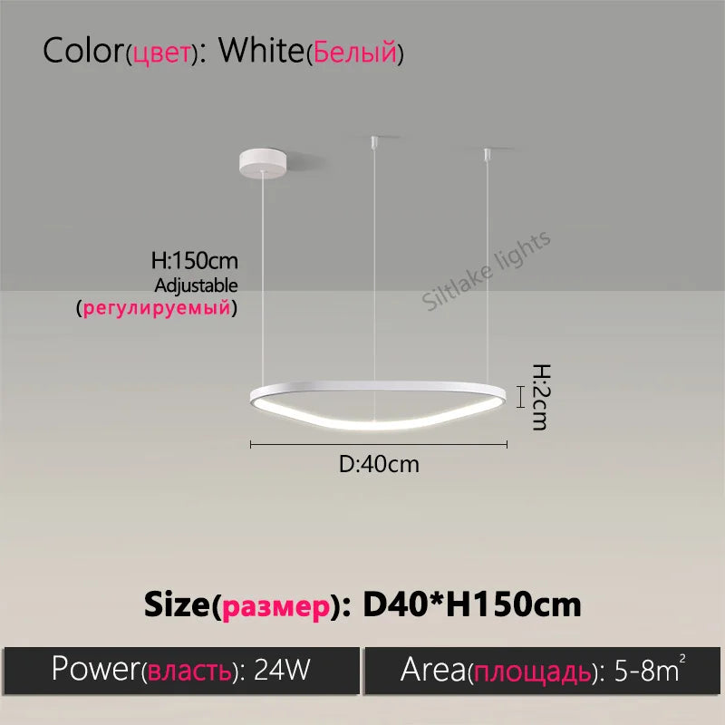 Modern Designer Chandelier Hanging Lamp Pendant Lamps for Ceiling Modern Home Decor Ornaments Interior Lighting Pendant Lamp