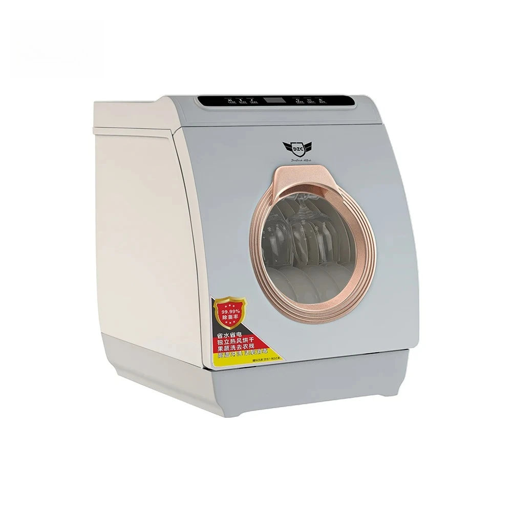 Mini Dishwasher, Portable Countertop Dishwasher, Compact Automatic Dishwasher for Home Kitchen Commercial Use, Q8-Max Model