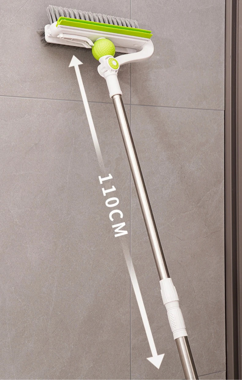 Bathroom Floor Brush For Kitchen Multi-functional  Brush The Ground Seam Brush Tile Long Handle Wall Wash Toilet Cleaning