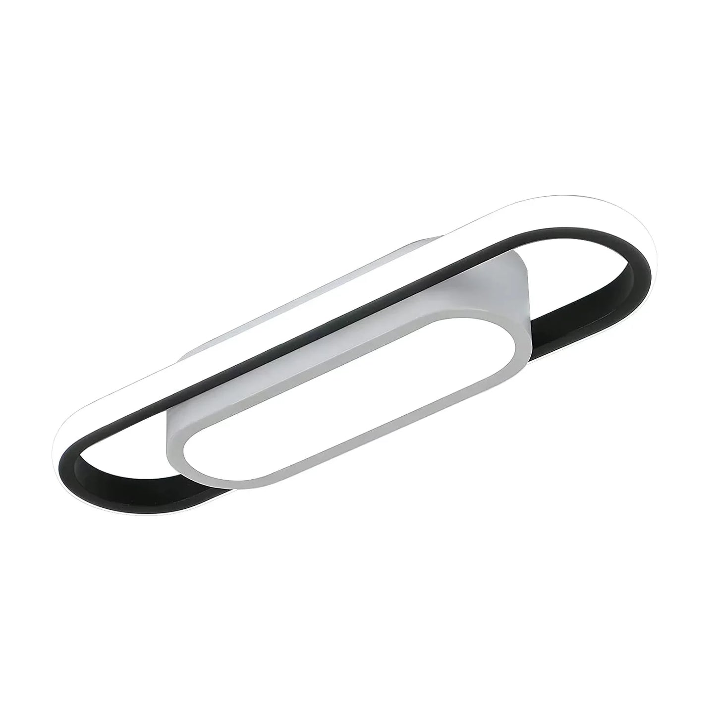 LED Ceiling Light Rectangular 24W,6500K Cool White Light, Acrylic Ceiling Light for Bedroom, Kitchen, L40 x W12cm