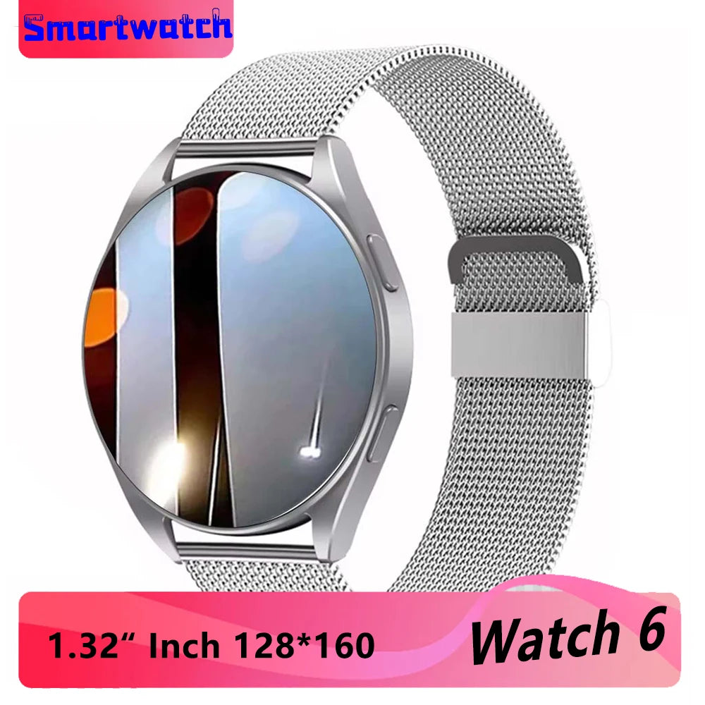 Business Watch Men 1.32” Inch 128*160 Health Monitoring Notifications Bluetooth Call Alarm Clock Smartwatch Women Multifunction