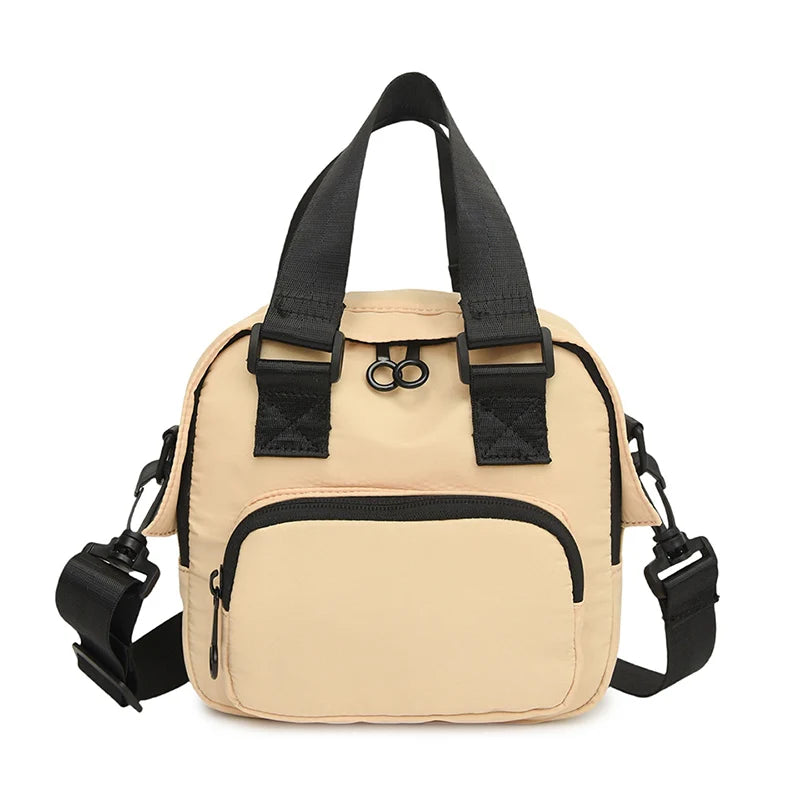 Women Stylish Messenger Bag Large Capacity Casual Handbag Adjustable Strap Trendy Satchel Bag Multi-pockets Travel Sling Bag