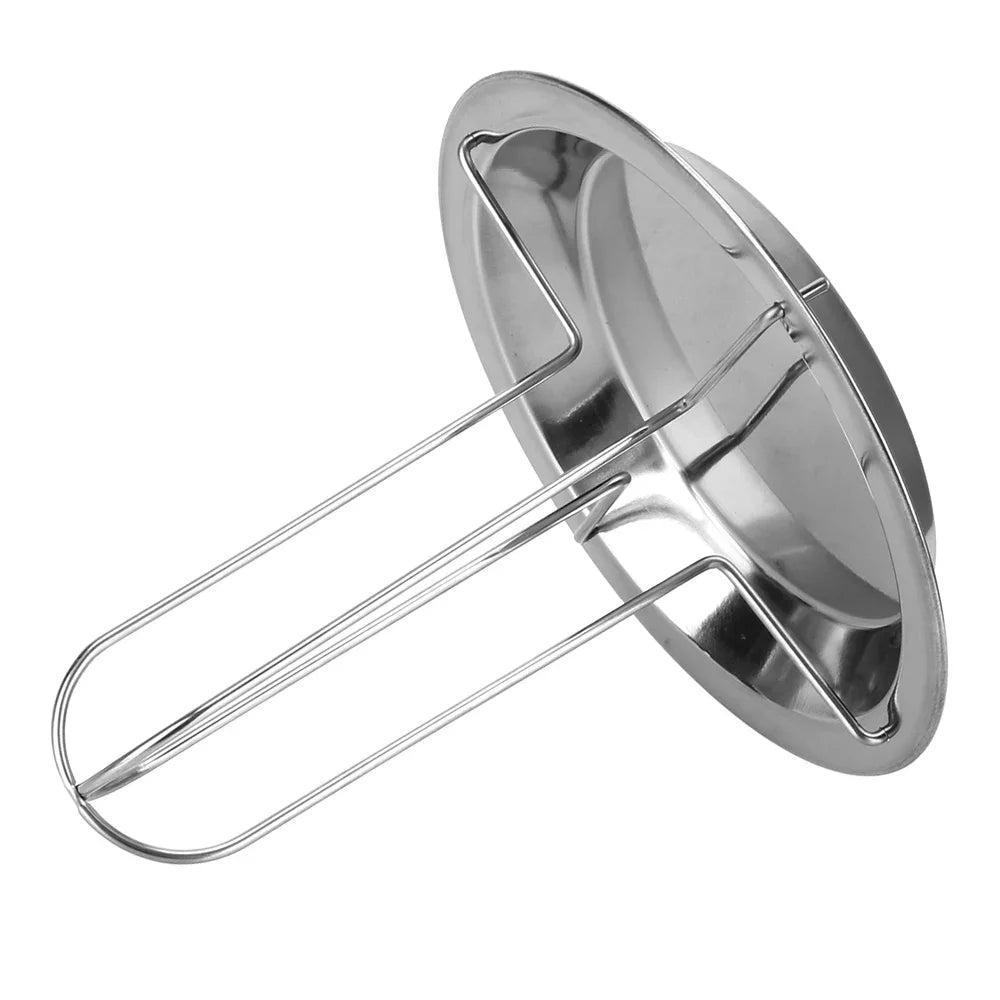 Outdoor Barbecue Tools Chicken Roaster Rack Stainless Steel Roasting Grill Stand Kitchen Grilled Chicken Plate Grilling Tools
