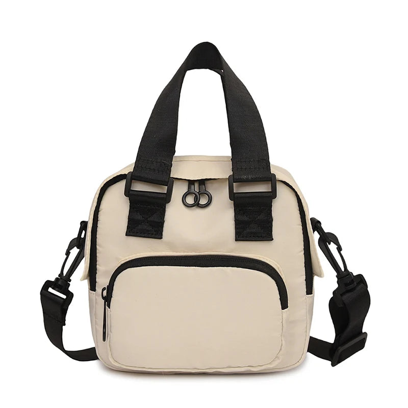 Women Stylish Messenger Bag Large Capacity Casual Handbag Adjustable Strap Trendy Satchel Bag Multi-pockets Travel Sling Bag