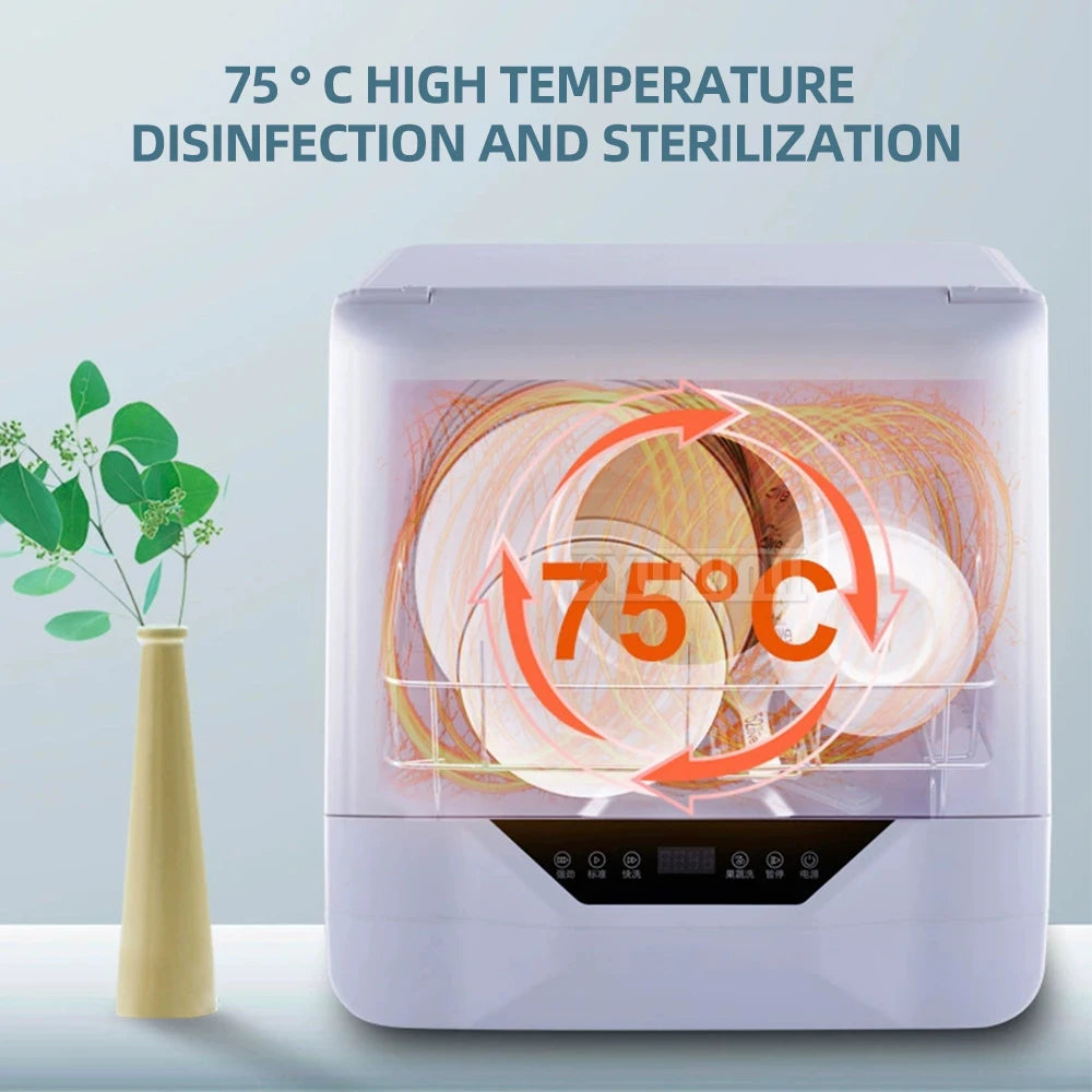 Countertop Dishwasher Electric Dish Washing Machine Kitchen Dish Bowl Vaatwasser Lavastoviglie