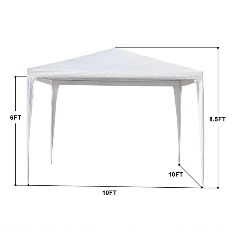 Outdoor Party Tent With Spiral Tube Non-Cloth Patio Camping Gazebo Shelter Awning Wedding BBQ Events Tent Garden Shade Supplies