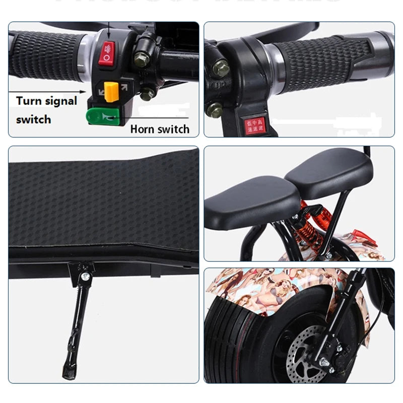 OEM Scoter Electric Scooter Motorcycle 1500w Electric Bike Motorcycle Other Motorcycles