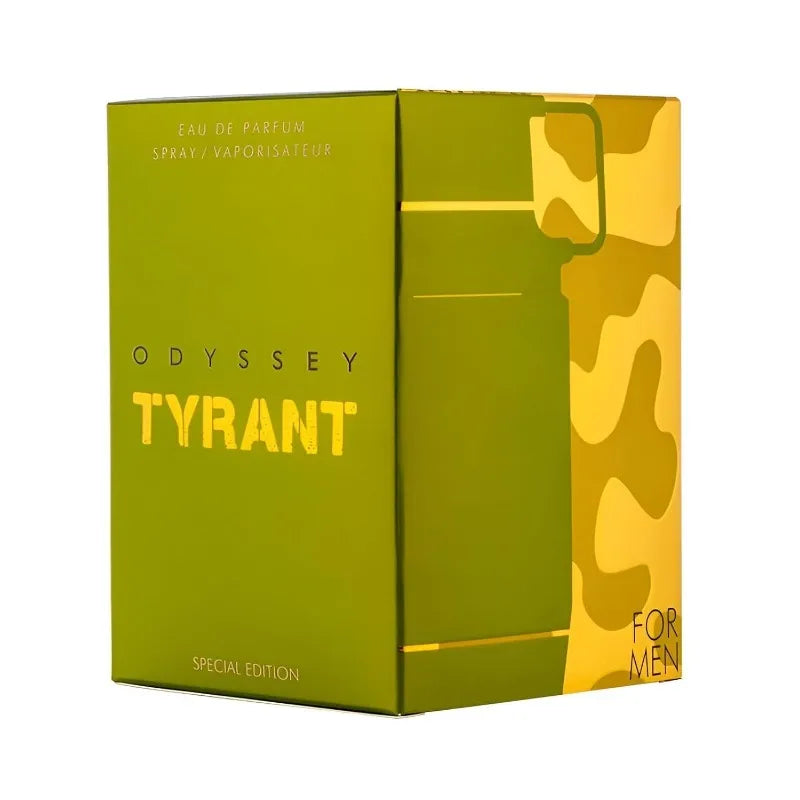 Armaf Odyssey Tyrant Eau de Parfum Spray 100ml Original Arab Perfumes High Quality Lasting Oriental Woody Perfume Men's Cologne