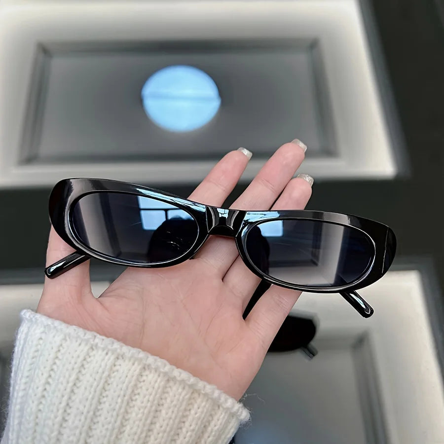 Brand Small Square Sunglasses Women Fashion Designer Sun Glasses Male Female Vintage Black Ladies Traveling Style