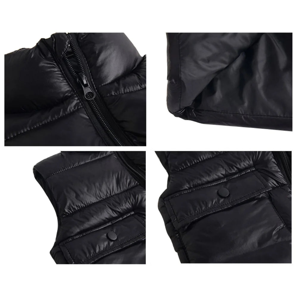 Autumn Children Warm Thicken Vest Baby Acetate Waistcoat Kids Outerwear Coat Children Clothing Winter Boys Girls Jackets Vest