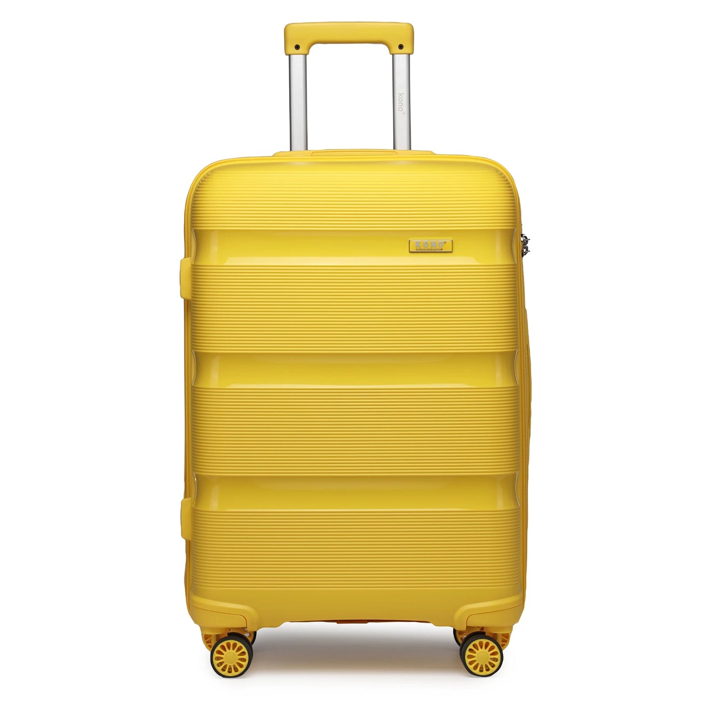 Kono 20" Hardshell Carry-On - Polypropylene Lightweight Luggage with TSA Lock & Smooth Spinner Wheels