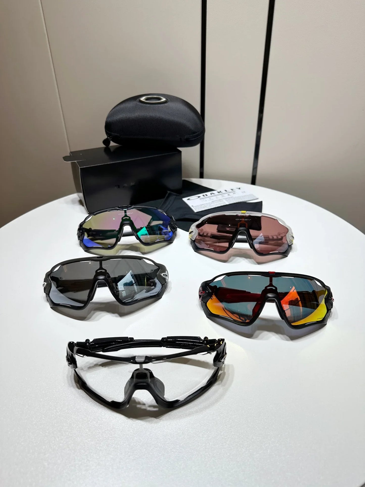 Cycling Glasses Jawbreaker Rectangular Sunglasses Outdoor Eyewear UV Protection Polarized Lenses Luxury Gift Fashion