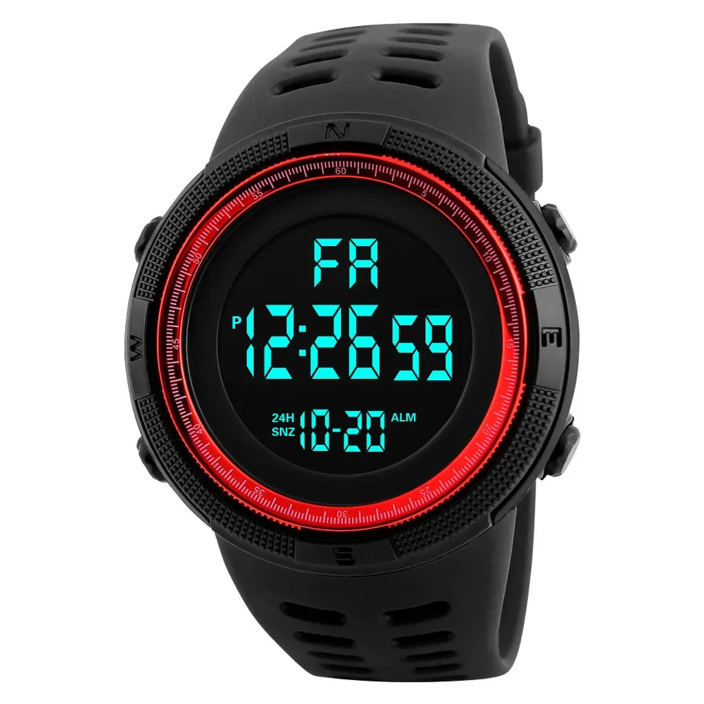 YIKAZE X01 Men's Digital Watches Multifunction Military Men Sports Wristwatch Sweatproof Luminous Man Student Electronic Watch