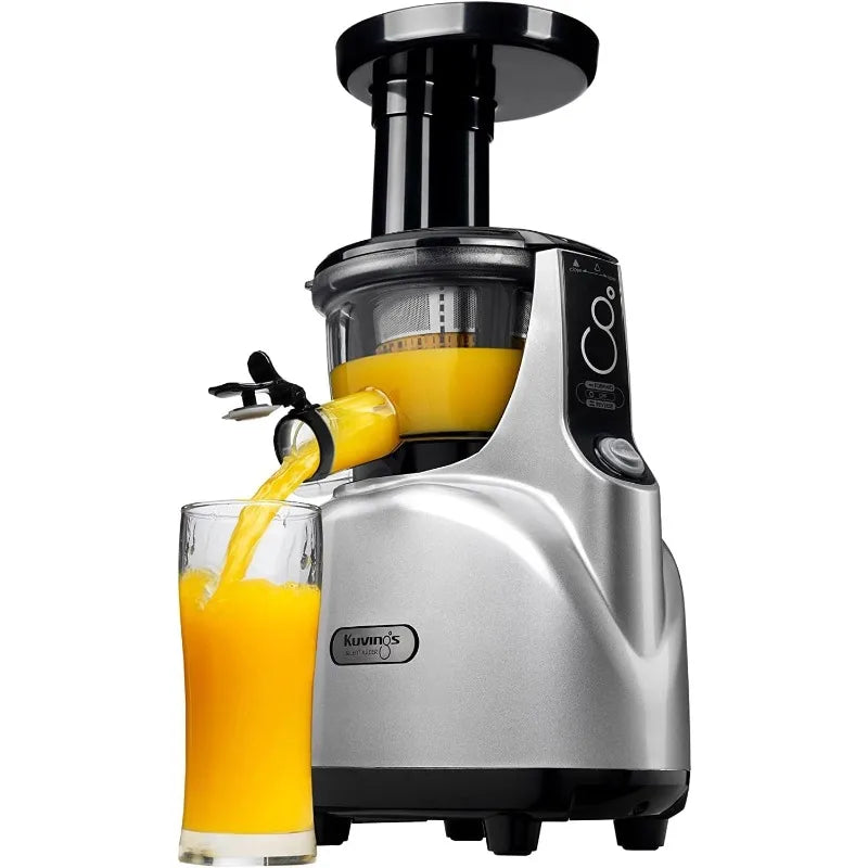 Kuvings Silent Juicer SC Series With Detachable Smart Cap, Silver Pearl