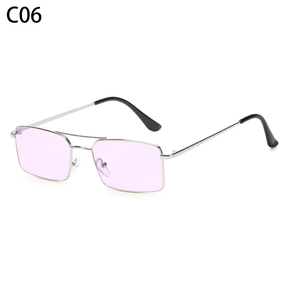 Metal Frame Sunglasses For Men Women Fashion Cool Goggles Sun Glasses Punk Driving Glasses UV400 Shades Eyewear Hot Sale