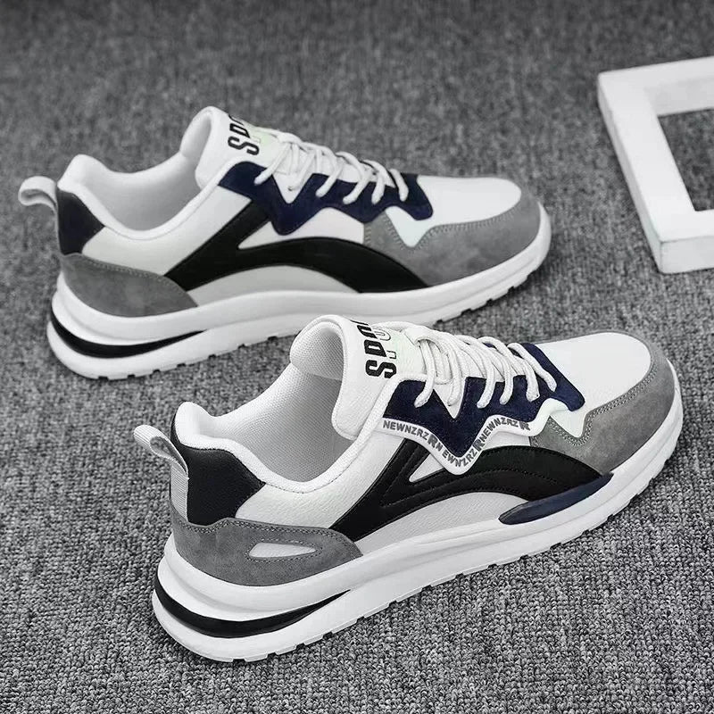 2024 Autumn New Trendy Men Shoes Outdoor nonslip casual flat Fashion thick soled running shoe Comfort versatile male footwear