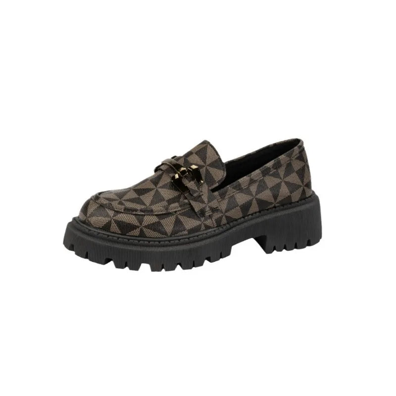 Shoes for Women Chic and Elegant Ladies Summer Footwear Normal Leather Casual Transparent Clear Round Toe