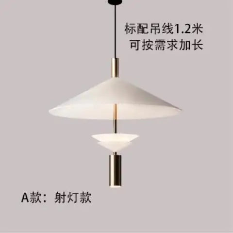 Modern Personality Led Flying Saucer Chandelier Home Decoration Interior Lighting Designer Table Bar Living Room Chandelier