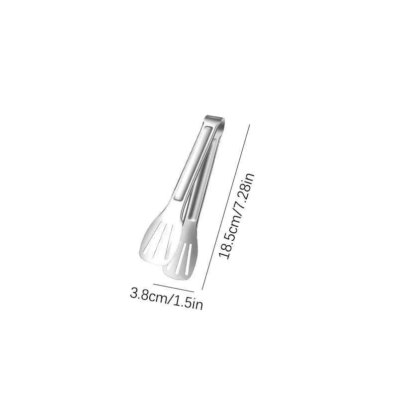 BBQ Food Tongs Barbecue Clips Stainless Steel Kitchen Accessories Cooking Outdoor Grilling Non-Stick Steak Clamp Baking Tool