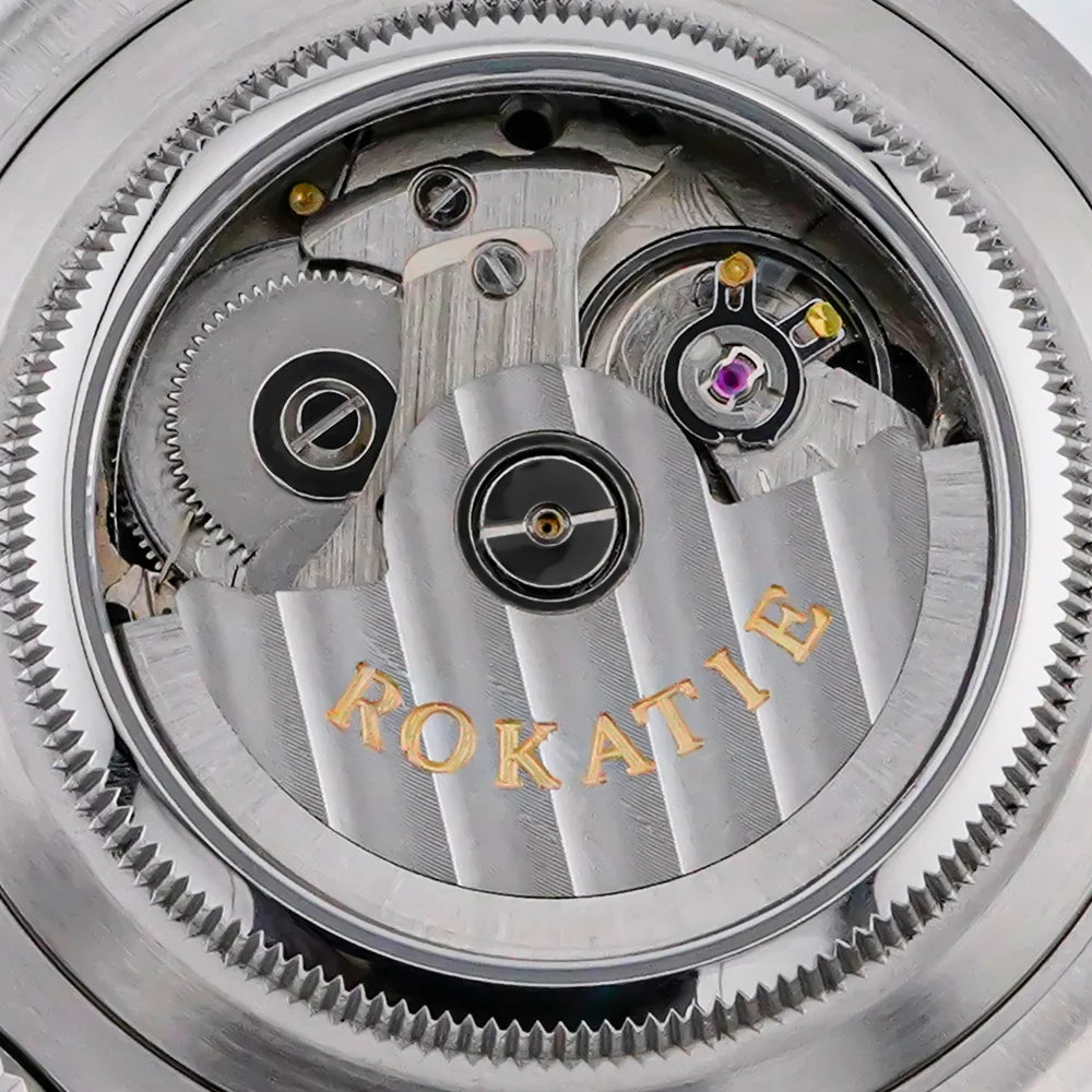 ROKATIE 40mm NH35 automatic movement man watches Business Luminous automatic man watch Luxury Sapphire Crystal Watches for men