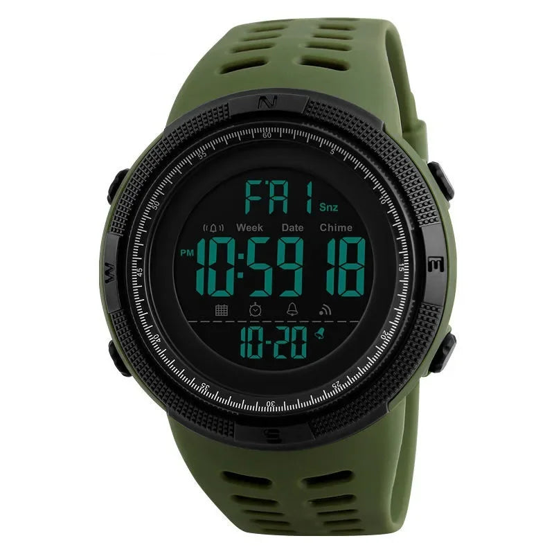 YIKAZE X01 Men's Digital Watches Multifunction Military Men Sports Wristwatch Sweatproof Luminous Man Student Electronic Watch