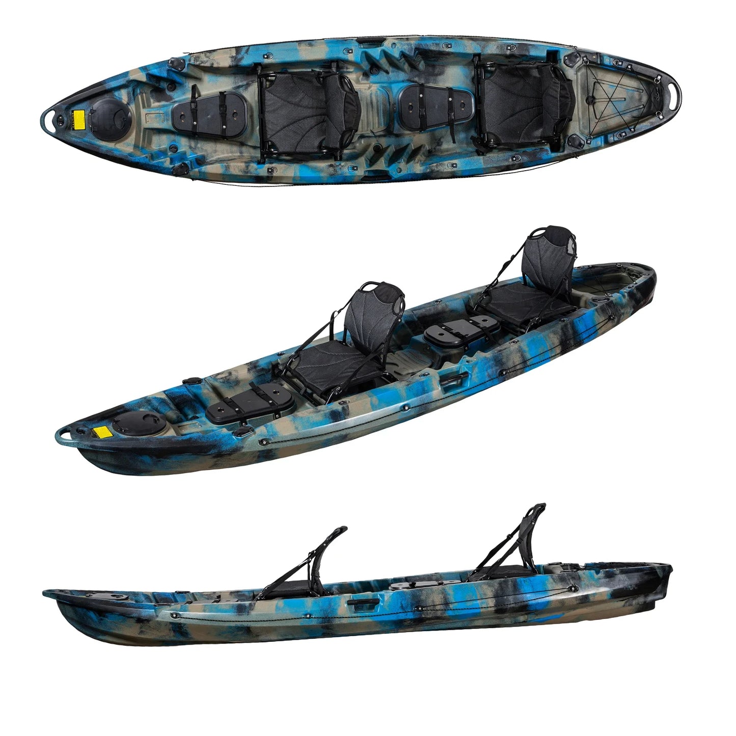 2 Person Kayak Sit on fishing kayak, 3person tandem pedal kayak Sale