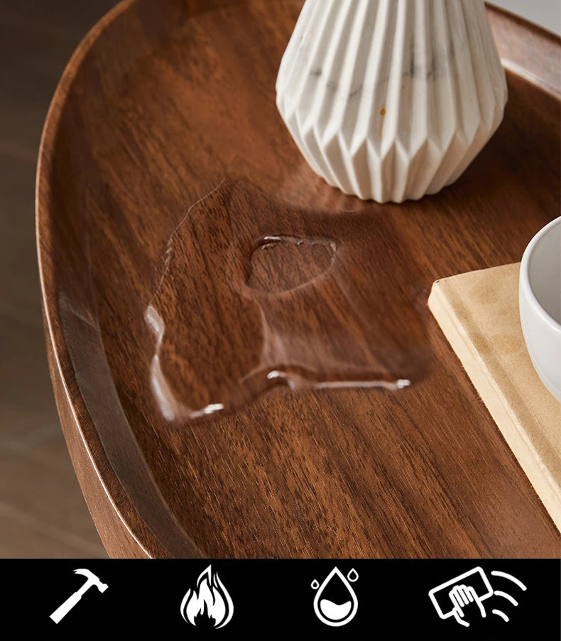 A versatile and stylish 23.62 inch tall C-Shaped Side Table, Coffee Table that easily fits on the side of a sofa or chair, made