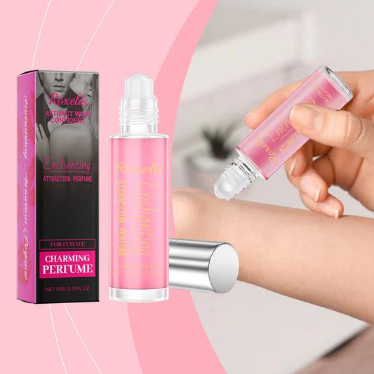 Roxelis 15ml Cologne Pheromone Perfume Roller Ball Lasting Scent Elegant Woman Body Charm Dating Flirt Glamour Lady Perfume