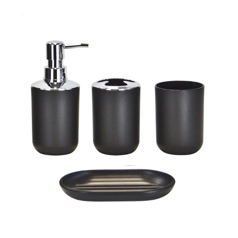 1 Piece Bathroom Accessories Set 6 Piece Bathroom Accessories Set With Paper Basket Houserack Gift Bath Set For Bathroom Decor