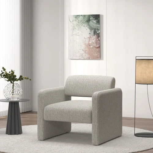 Comfortable single sofa chair, padded armrests, a must-have for dining room, bedroom, living room, reception area, a crowd-frien