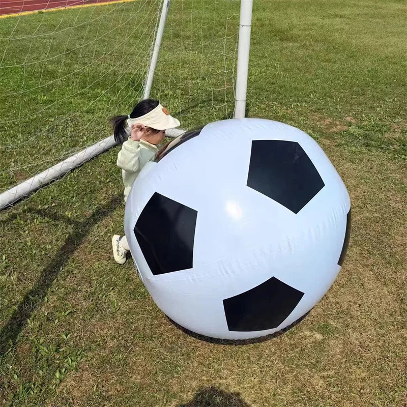 Inflatable fun color giant inflatable football Beach balloon sports soccer net red outdoor children's entertainment facilities