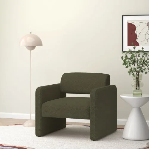 Comfortable single sofa chair, padded armrests, a must-have for dining room, bedroom, living room, reception area, a crowd-frien