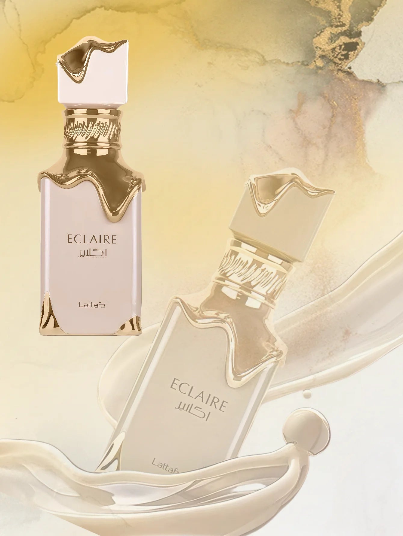 Eclaire Eau de Parfum 100ml – Sweet Vanilla & Musk Scent | Long-Lasting Feminine Fragrance for Daily Wear & Romantic Moments