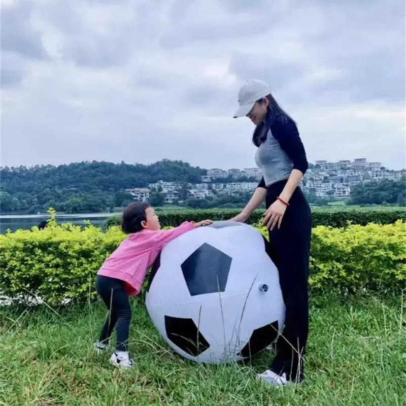 Inflatable fun color giant inflatable football Beach balloon sports soccer net red outdoor children's entertainment facilities