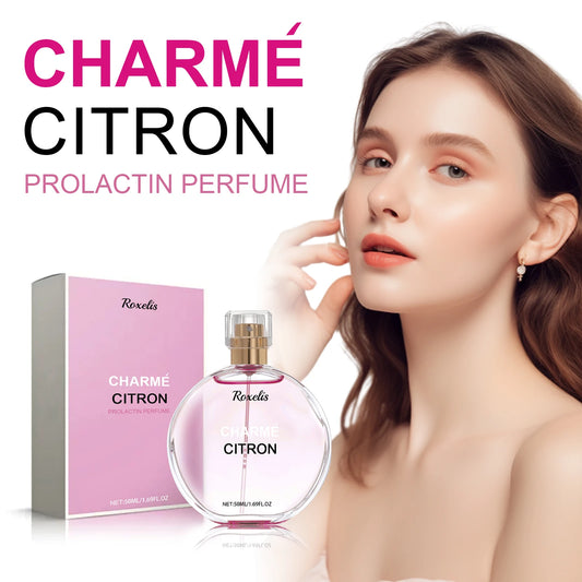 Roxelis Women's Charm Perfume Fresh Fragrance Long Lasting Mild Non Pungent Elegant Women Date Small Perfume Rose Extract