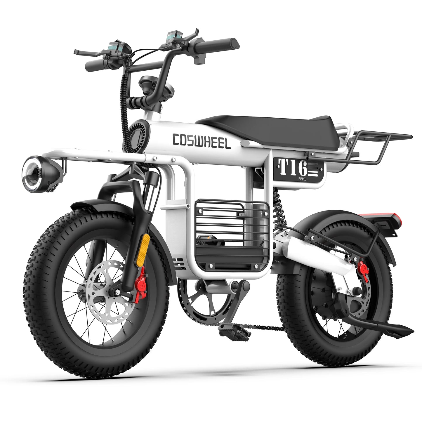 Coswheel T16 adult E-bike 1000W 48V20Ah battery commute Electric Bike,16-inch Fat Tire E-Mountain bike