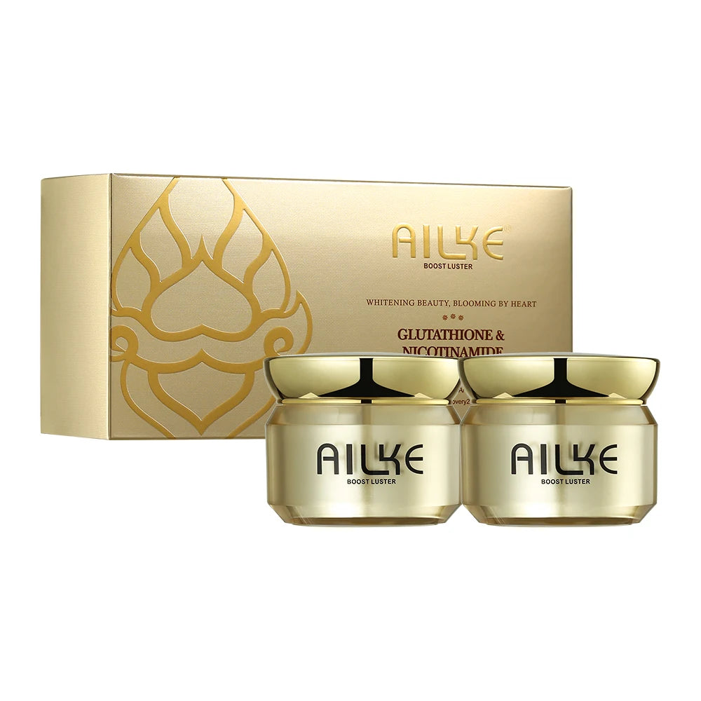 AILKE Whitening Day & Night Face Cream, Deeply Clean Skin, Even Skin Tone, Remove Dark Spots, Sun Spots, Wrinkles Facial Cream