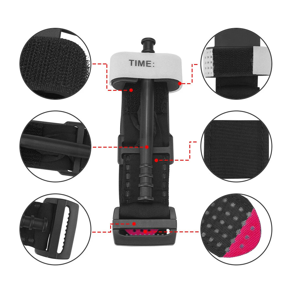 Tactical Tourniquet Storage Box Bag EDC MOLLE Medical Package Outdoor Emergency Tourniquetrats First Aid Survival Kit