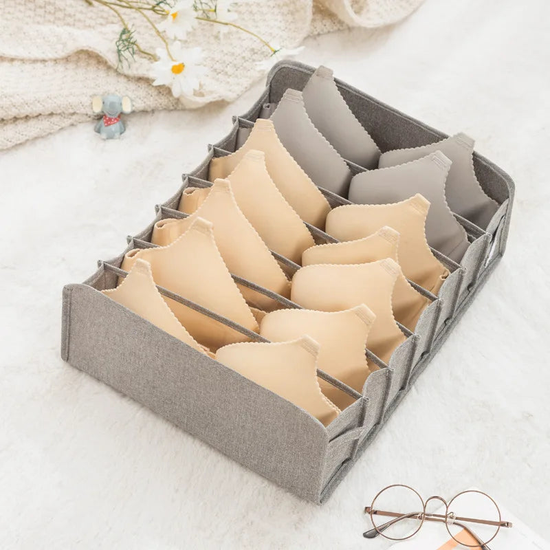 Multi-Function Wardrobe Storage Organizer Box for Bras Socks Lingerie Underwear Drawer Organizer Home Storage Solution