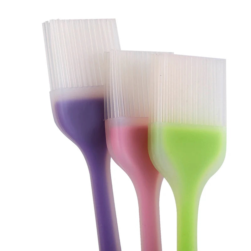 1 PC Silicone Baking BBQ Basting Brush Bakeware Pastry Bread Oil Cream Cooking Baking Kitchen Tools For Outdoor Camping Barbecue