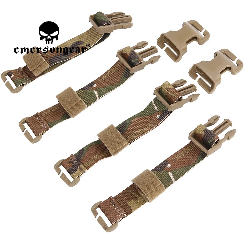 Emersongear Tactical Chest Rig To Vest Adapter Kit Adjustable Trekking Tactics Accessories Training Shooting Airsoft