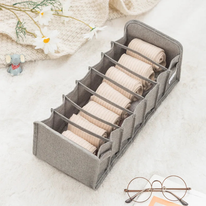 Multi-Function Wardrobe Storage Organizer Box for Bras Socks Lingerie Underwear Drawer Organizer Home Storage Solution