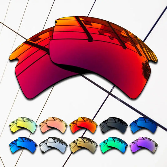 Wholesale E.O.S Polarized Replacement Lenses for Oakley Flak 2.0 XL OO9188-59mm Sunglasses - Varieties Colors