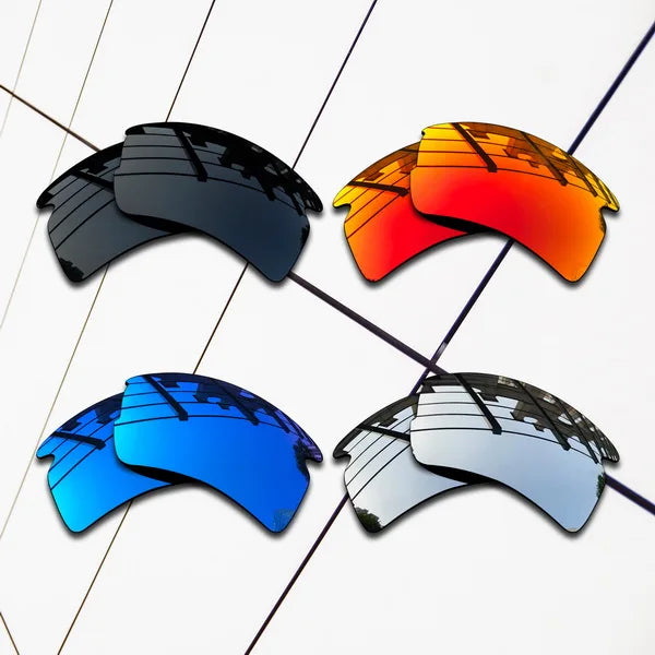 Wholesale E.O.S Polarized Replacement Lenses for Oakley Flak 2.0 XL OO9188-59mm Sunglasses - Varieties Colors